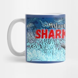 Shark Week Waves and Shark Tooth Mug